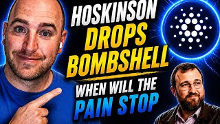 ADA CARDANO CONTINUES TO FREE FALL!  HOSKINSON DROPS A BOMBSHELL?