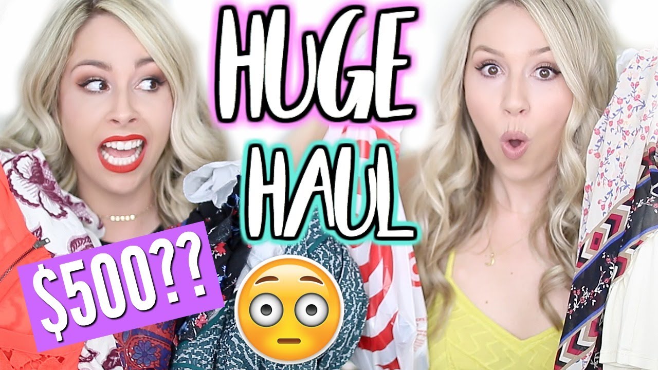HUGE SUMMER TRY ON HAUL | Clothing, Makeup, Target and MORE!