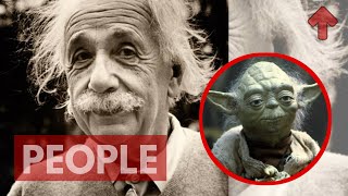 Why do Einstein and Yoda look alike?