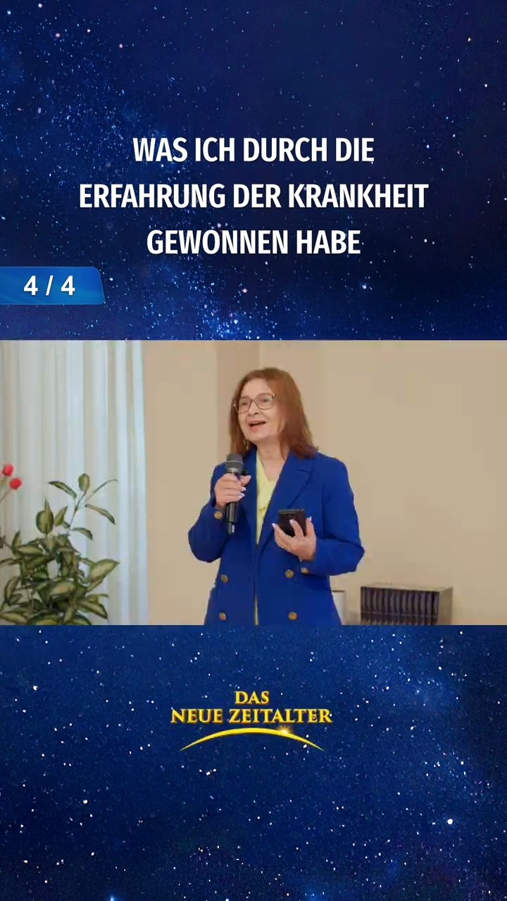 Was ich durch die Erfahrung der Krankheit gewonnen habe (4/4)