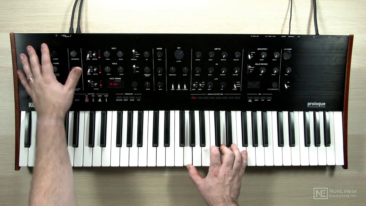 Korg Prologue 101: Korg Prologue Video Manual - 2. Hooking Up Your