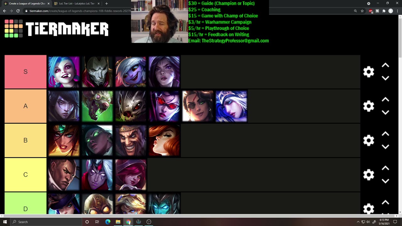 v12.4 ADC tier list (in-depth info in comments) : r/ADCMains