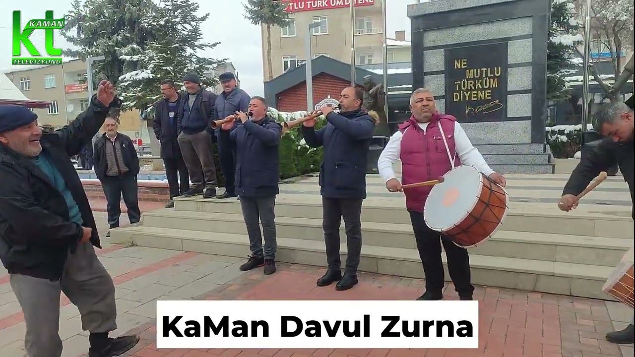 Kaman Davul ve Zurna ile Enerjik Bir Yöresel Performans #ferdigöçer
