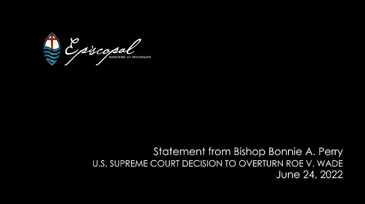 Statement from Bishop Bonnie A. Perry: U.S. SUPREM...