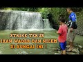 asik strike terus mancing wader di sungai desa Lumiring masih banyak juga ikan uceng dan nilemnya