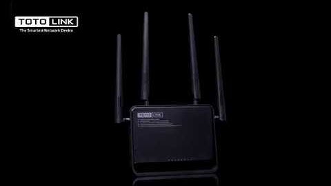 TOTOLINK - AC1200 Gigabit Wireless Router - A3000RU Demo