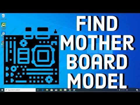 Video: How To Determine Your Motherboard Model