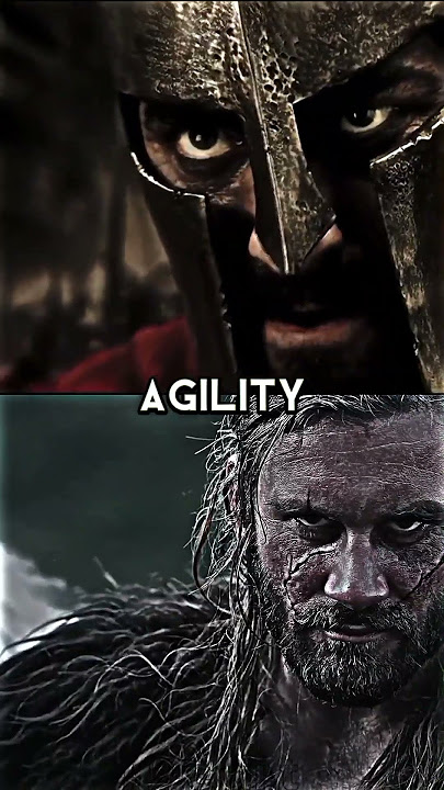 King Leonidas vs Rollo #kingleonidas #spartans #sigma #vikings #vikingsvalhalla #rollo #300