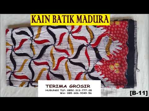 Tempat Grosir Kain Batik  Madura  Asli Di  Surabaya 085 606 