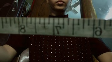 My first ASMR video measuring tapping scratching