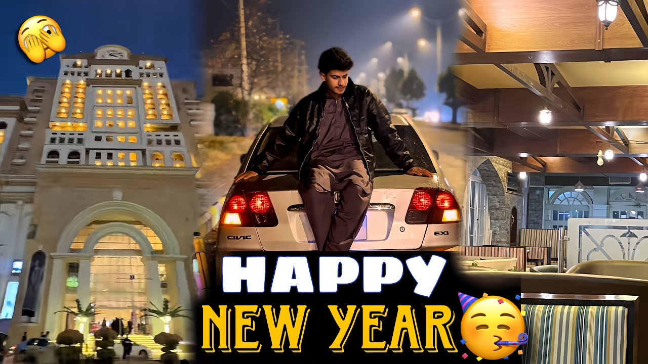 Happy New year 🎆 | barish k mossam me friends k sath full enjoy🥳