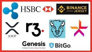 Binance Fiat Exchange EUR/GBP - Genesis Global BitGo - R3 XRP - Bison App XRP - Ripple HSBC - Huobi screenshot 2