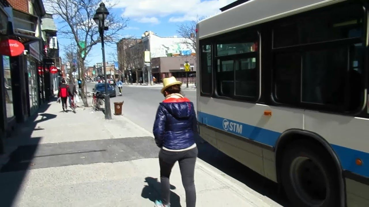 MONTREAL STM CITY BUS RIDE ON THE 97 MONT-ROYAL ROUTE 4-7-20 - YouTube