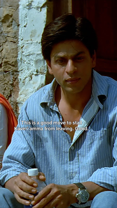 ⁠SRK Proposes To Gayatri In The CUTEST Way Ever 🥺 #Swades