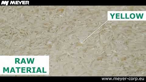 MEYER - Rice sorting solutions // Sortowanie optyczne ryżu - sortownik MEYER