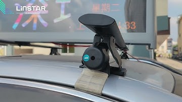 How to Install a Taxi LED Display on the Car Roof | Step-by-Step Installation Guide #leddisplay