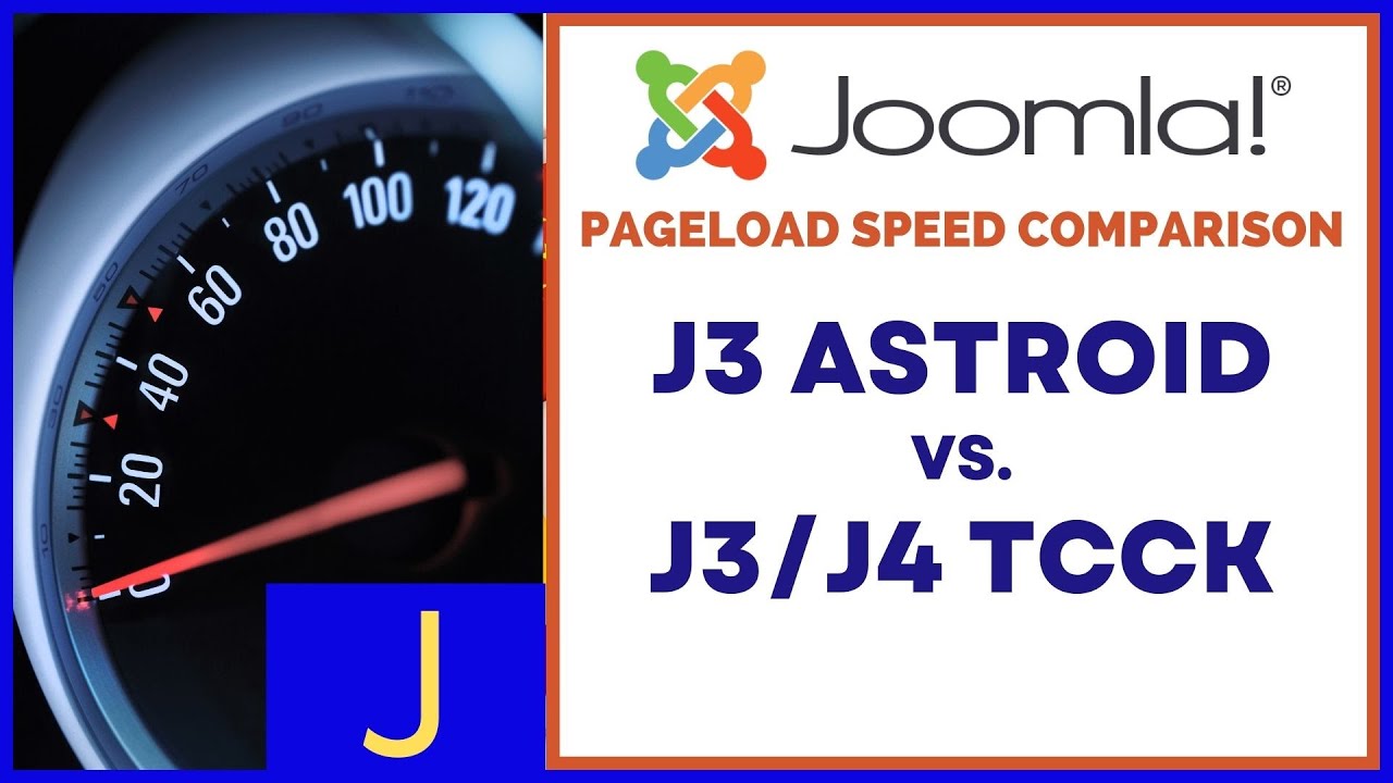 Page load Speed Comparison Joomla 3 Astroid framework vs Joomla 3 and