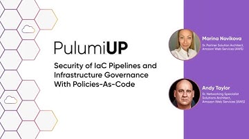 Security of IaC Pipelines and Infrastructure Governance With Policies-As-Code | PulumiUP 2024