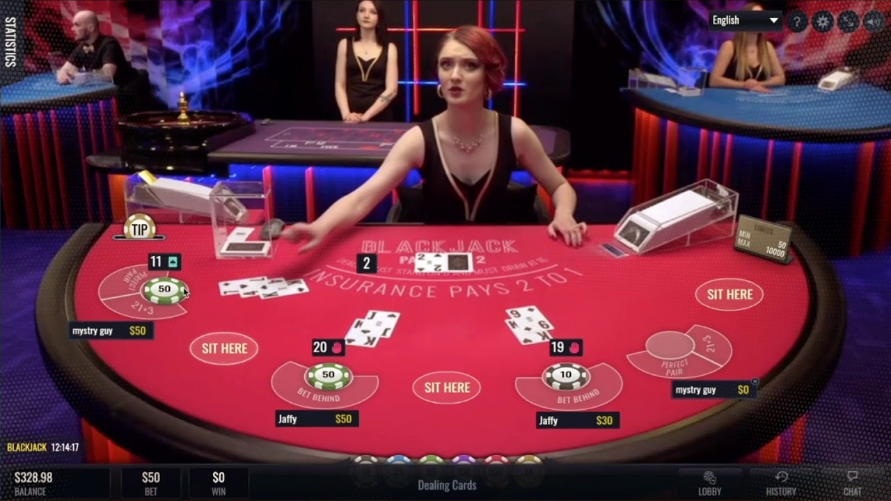 Blackjack in PayPerHead Premium Live Dealer Casino