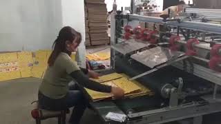 HRB-2400 Mode Double Piece Folder Gluer Machine