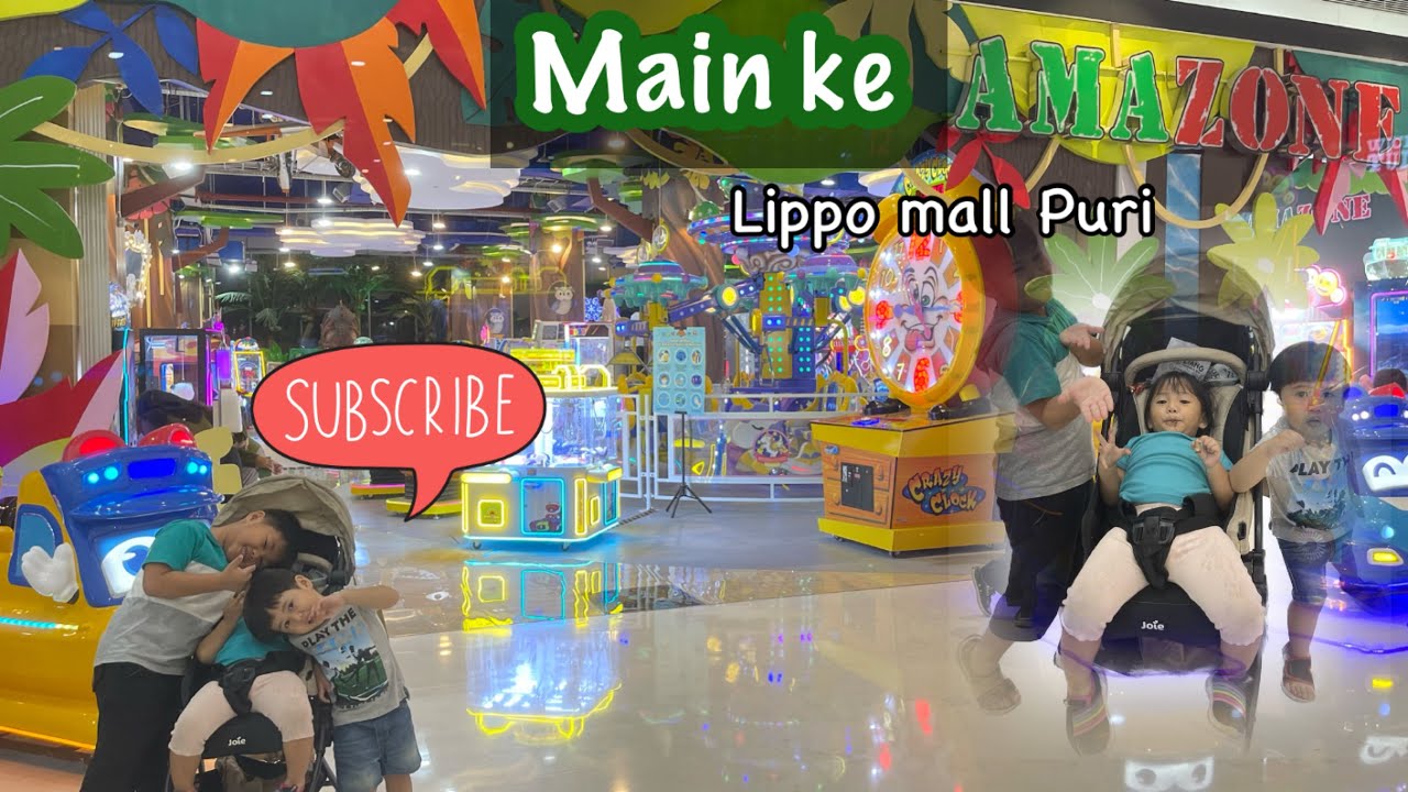 Tempat main baru Lippo mall Puri, Amazone, seruuuu amazone 