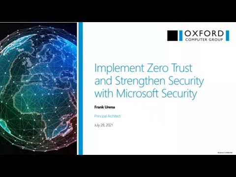 Microsoft 365 Security Partner Webinar: An End-to-End Solution w/ Oxford Computer Group