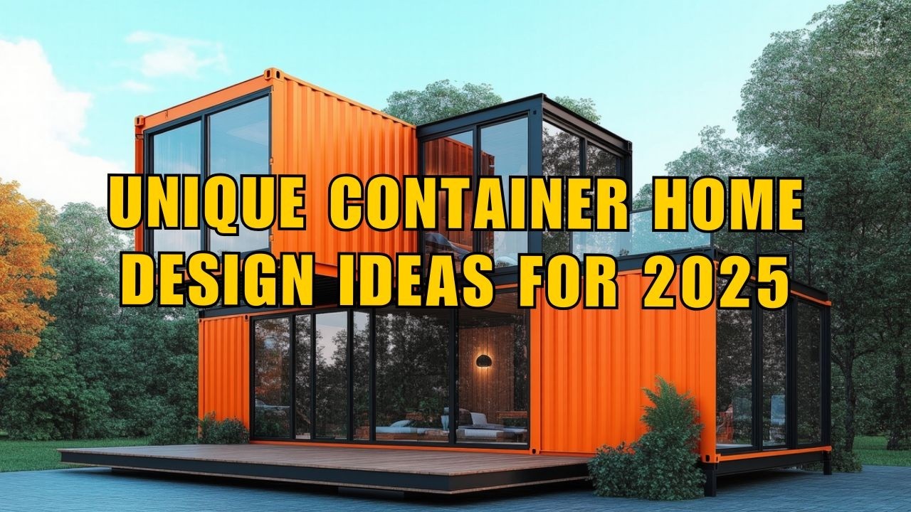 Unique Container Home Design Ideas for 2025 - YouTube