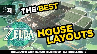 The ABSOLUTE BEST house LAYOUTS | Zelda Tears of the Kingdom