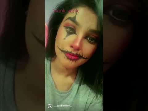 Video: Halloween Er Festens Dronning Med En Skræmmende Makeup