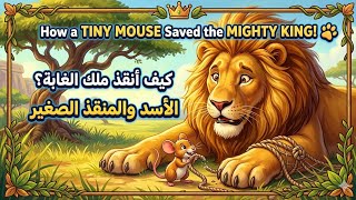 How a Tiny Mouse Saved the Mighty King!🦁