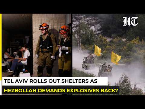'Scared' Israel Deploys Mobile Shelters Amid Heightened Alert As Hezbollah Demands Explosives Back?