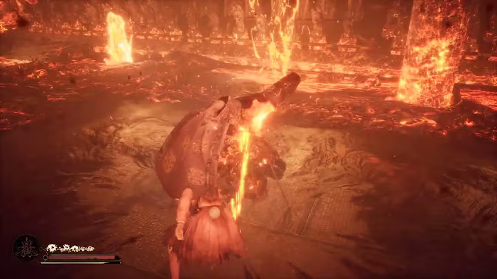 Defeat the Rinko-like entity Main Hall Boss Fight Silent Hill f