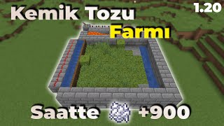 KOLAY KEMİK TOZU FARMI!!! - Minecraft 1.20.1 - Saatte +900