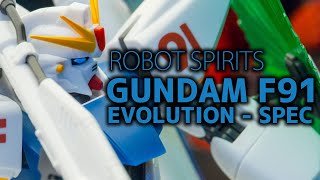 ROBOT SPIRITS GUNDAM F91 EVOLUTION - SPEC / ガンダムF91 display