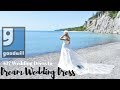 Turning a $17 Thrift Store Wedding Dress into my DREAM Wedding Dress | Designed by Monika