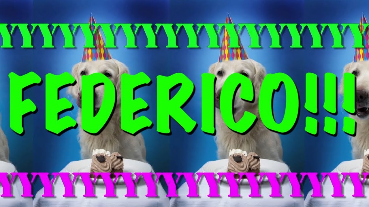 HAPPY BIRTHDAY FEDERICO! - EPIC Happy Birthday Song