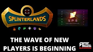 THE WAVE OF NEW PLAYERS TO SPLINTERLANDS IS BEGINNING