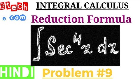 9.Reduction Formula | Integral Calculus || Problem #9