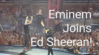 Eminem Joins Ed Sheeran for Lose Yourself, Stan Live in Detroit July 15 2023