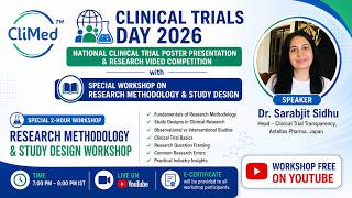 Special 2-Hour Workshop: Research Methodology & Study Design Workshop | Dr. Sarabjit Sidhu