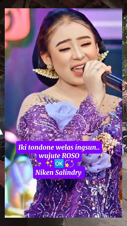 Iki tondone welas ingsun.. wujute ROSO by Niken Salindry #videoshorts