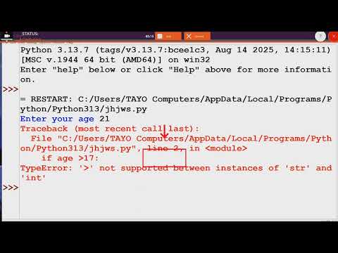 Learn Basic Python – Print, Variables, Input, If/Else (Beginner)