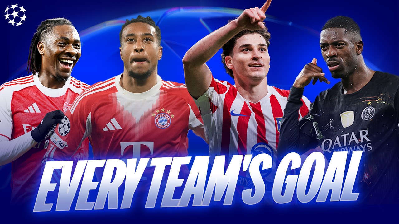 Every Goal Scored By The Champions League Semi-Finalists!
