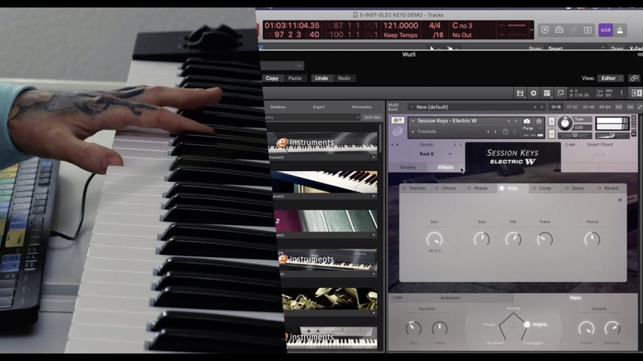 Session Keys Electric Range - Production Tips - YouTube