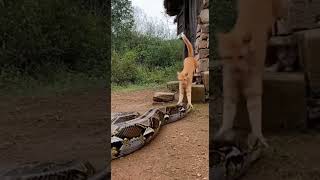 Clash Of Predators Cat Vs. Python