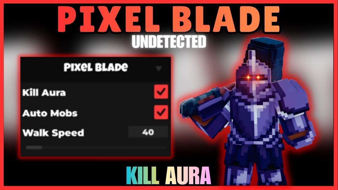 [X-mas Upd] Roblox Pixel Blade Script/Hack GUI - Auto Farm, Kill Aura ...