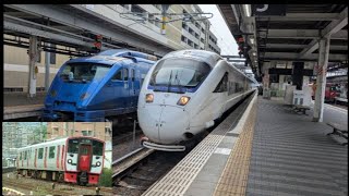 883系・885系・815系全編成到着・発車・通過シーン