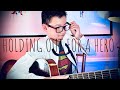 Holding Out For A Hero 🦸🏻‍♂️(I Need A Hero)| Bonnie Tyler👩🏼‍🎤| Fingerstyle🎸| Super Hero Fight Song💪🏻