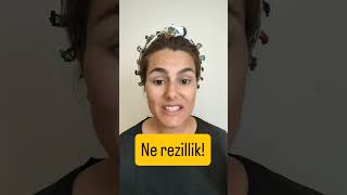 What A Disgrace? Ne Rezillik?