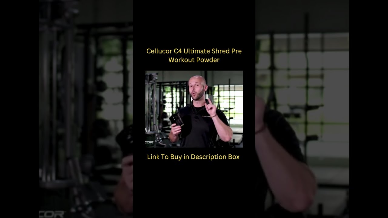 Cellucor C4 Ultimate Shred Pre Workout Powder Weight Loss Supplement
